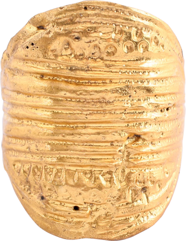VIKING SHIELD RING, C.9TH-10TH CENTURY, SIZE 10 ½ - The History Gift Store