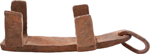 CONESTOGA WAGON WHEEL SKID C.1870-90 - Fagan Arms