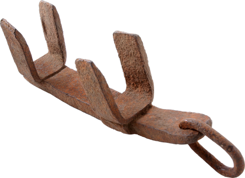 CONESTOGA WAGON WHEEL SKID C.1870-90 - Fagan Arms