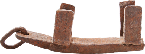 CONESTOGA WAGON WHEEL SKID C.1870-90 - Fagan Arms