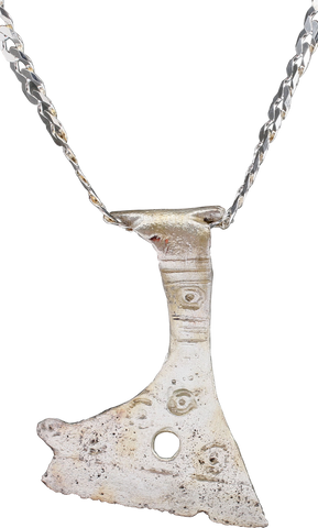 FINE VIKING VOTIVE AXE NECKLACE, C.850-1050 AD - Fagan Arms