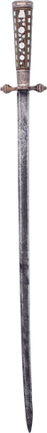 FINE DUTCH SILVER HILT SHORT SWORD C.1785 - Fagan Arms