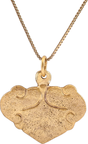 LARGE VIKING HEART PENDANT NECKLACE, 9TH-10TH CENTURY AD - Fagan Arms