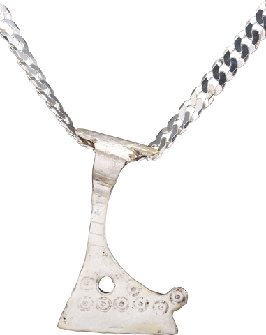 FINE VIKING VOTIVE AXE NECKLACE, C.850-1050 AD - The History Gift Store