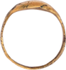 BYZANTINE RING 5TH-9TH CENTURY AD, SIZE 8 ½ - Fagan Arms