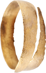 VIKING COIL RING, 9TH-10TH CENTURY AD, SIZE 11 ¾ - Fagan Arms