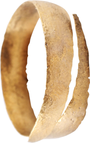 VIKING COIL RING, 9TH-10TH CENTURY AD, SIZE 11 ¾ - Fagan Arms