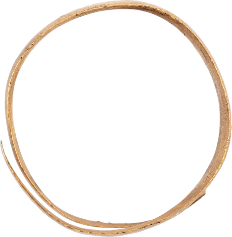 VIKING COIL RING, 9TH-10TH CENTURY AD, SIZE 11 ¾ - Fagan Arms