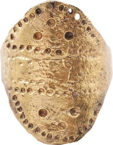 VIKING WOMAN WARRIOR’S SHIELD RING 950-1050 AD, SIZE 6-6 1/4 - The History Gift Store