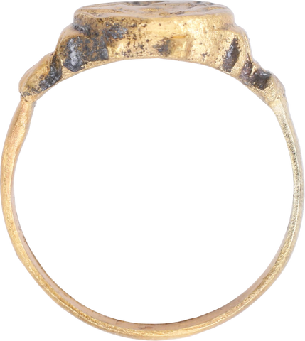FINE ROMAN FIGURAL RING 2ND-4TH CENTURY AD, SIZE 9 ¼ - Fagan Arms