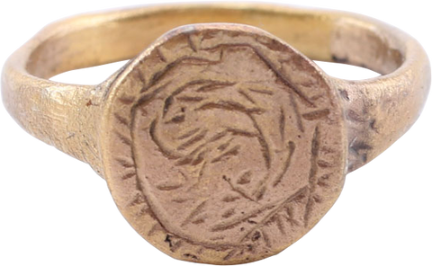 EUROPEAN RING C.500-900 AD, SIZE 7 3/4 - The History Gift Store
