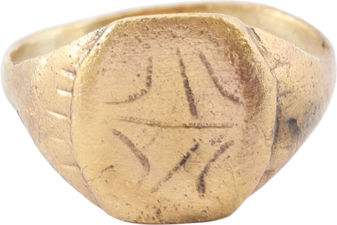 MEDIEVAL EUROPEAN RING, C.750-1100 AD, SIZE 8 ¾ - The History Gift Store