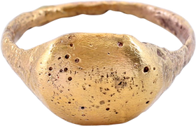 VIKING WARRIOR'S PINKY RING, SIZE 8 - Fagan Arms