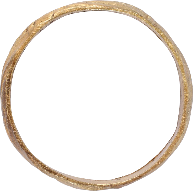 MEDIEVAL EUROPEAN WEDDING RING, 15TH CENTURY, SIZE 5 ½ - The History Gift Store