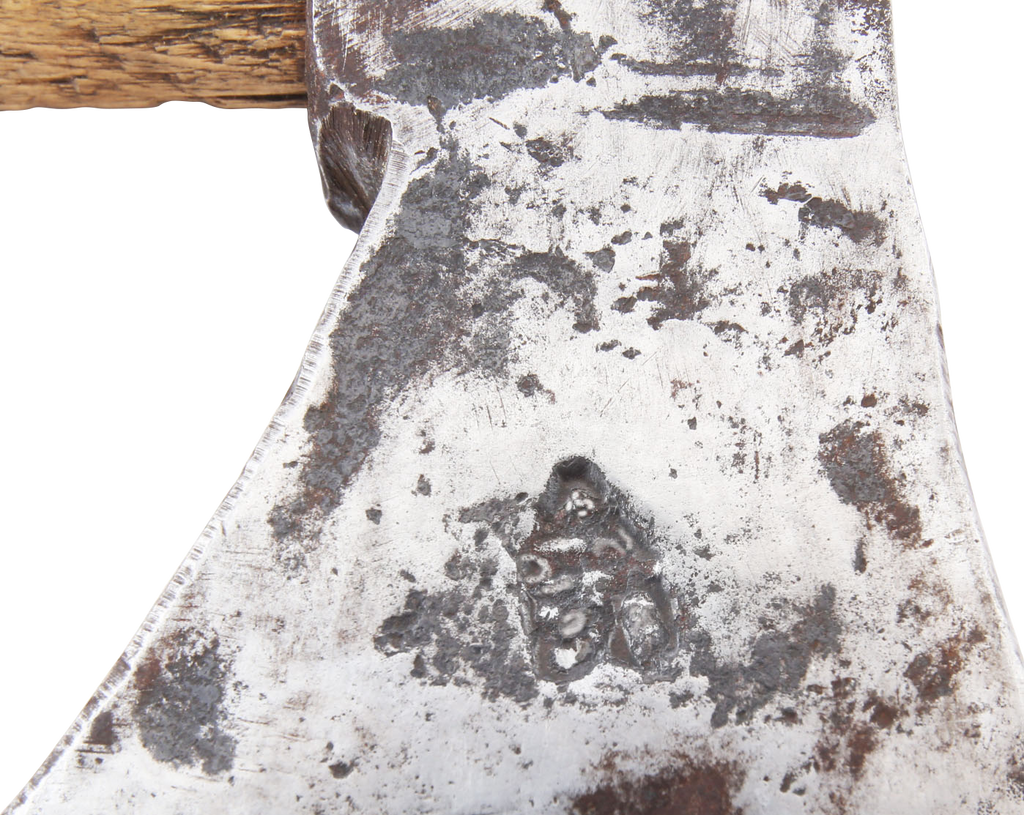 COLONIAL AMERICAN SQUARE POLL HATCHET C.1720-70 - Fagan Arms
