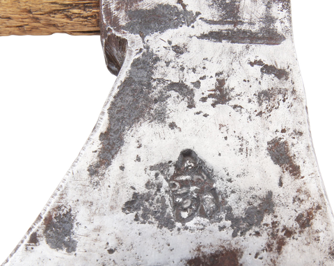 COLONIAL AMERICAN SQUARE POLL HATCHET C.1720-70 - Fagan Arms