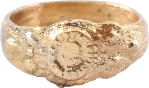 EUROPEAN BETROTHAL RING, 16TH-17TH CENTURY, SIZE 6 3/4 - The History Gift Store