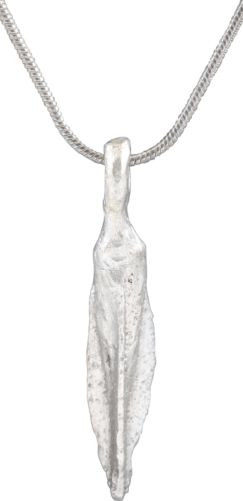 HELLENISTIC GREEK ARROWHEAD PENDANT NECKLACE, 300 - 100 BC - Fagan Arms