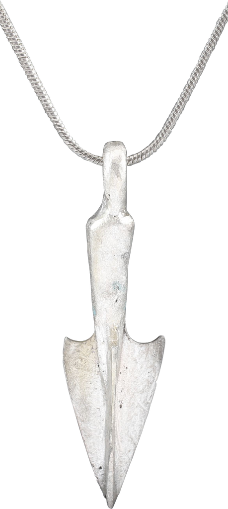 PARTHIAN BRONZE ARROWHEAD PENDANT NECKLACE, 247 BC-224 AD - Fagan Arms