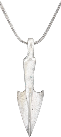 PARTHIAN BRONZE ARROWHEAD PENDANT NECKLACE, 247 BC-224 AD - Fagan Arms