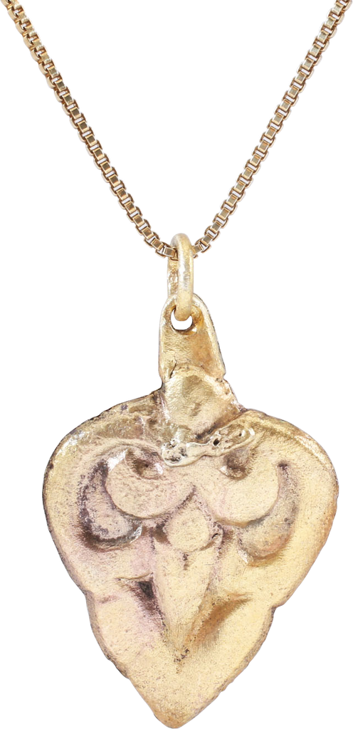 VIKING HEART PENDANT NECKLACE, C. 950-1050 AD - The History Gift Store