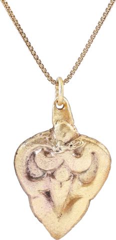 VIKING HEART PENDANT NECKLACE, C. 950-1050 AD - The History Gift Store