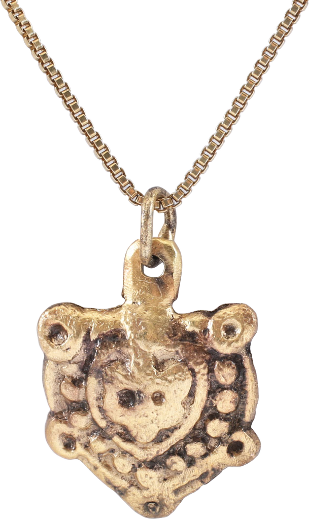 VIKING HEART PENDANT NECKLACE, C.900-1000 AD - The History Gift Store