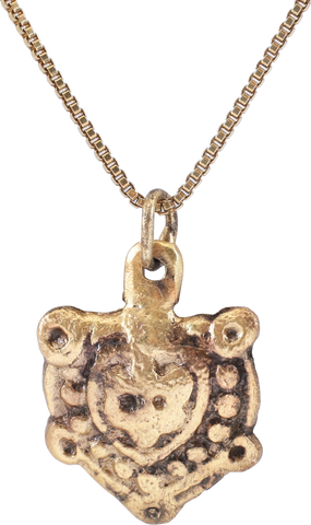 VIKING HEART PENDANT NECKLACE, C.900-1000 AD - The History Gift Store