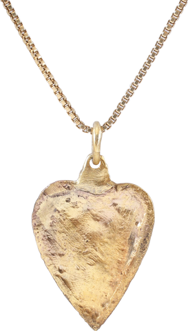 VIKING HEART PENDANT NECKLACE, C.950-1050 AD - The History Gift Store