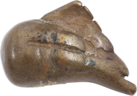 ASHANTI FIGURAL GOLD WEIGHT, FROM NATURE C.1900, ex: Sir Cecil Armitage Collection - Fagan Arms