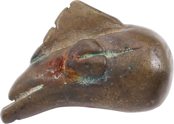 ASHANTI FIGURAL GOLD WEIGHT, FROM NATURE C.1900, ex: Sir Cecil Armitage Collection - Fagan Arms