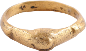 EUROPEAN LADIES FASHION RING C.1300-1400, SIZE 8 ¾ - The History Gift Store