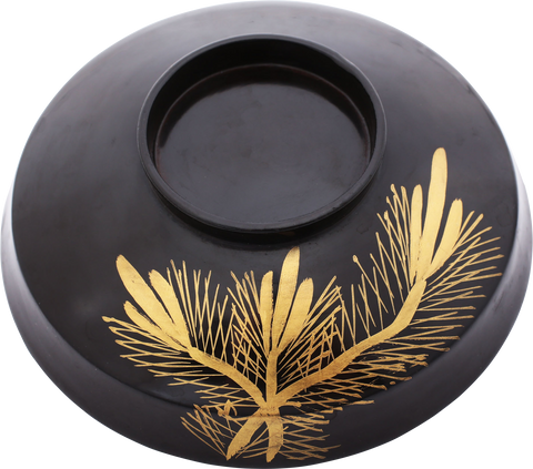 JAPANESE LACQUERED BOWL AND COVER C.1867-1912 - The History Gift Store