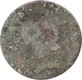 CONFEDERATE COIN BUTTON GETTYSBURG - Fagan Arms