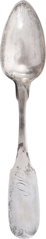 AMERICAN COLONIAL OR FEDERAL SILVER SPOON C.1785-1810 - Fagan Arms