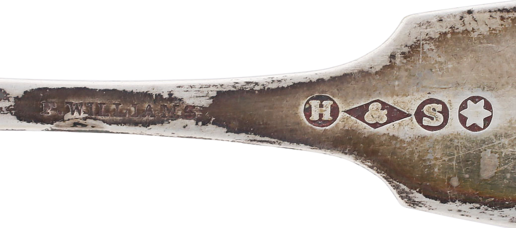 AMERICAN COLONIAL OR FEDERAL SILVER SPOON C.1785-1810 - Fagan Arms