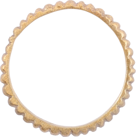 RARE VARIATION VIKING WEDDING RING, SIZE 7 ¾ - The History Gift Store