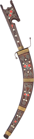 FINE MOROCCAN SHORTSWORD NIMCHA 19TH-20TH CENTURY - Fagan Arms