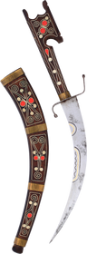 FINE MOROCCAN SHORTSWORD NIMCHA 19TH-20TH CENTURY - Fagan Arms