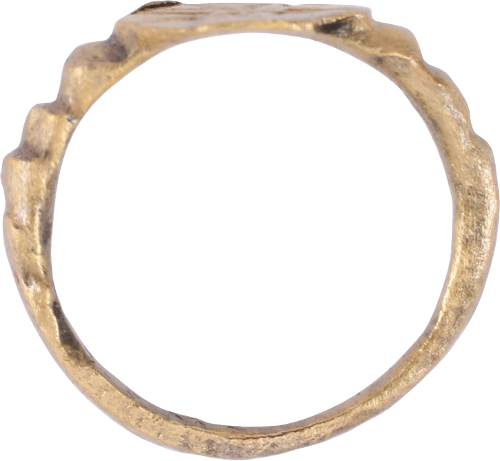 MEDIEVAL EUROPEAN CHRISTIAN RING, SIZE 3 ½ - The History Gift Store