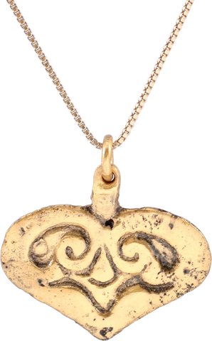 ANCIENT VIKING HEART PENDANT, 9TH-10TH CENTURY AD - Fagan Arms