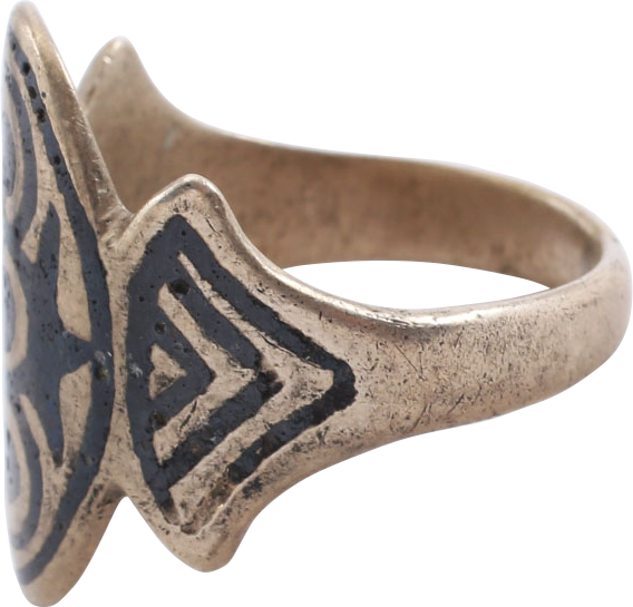 COSSACK (UKRAINIAN) HORSEMAN’S RING 19th CENTURY - The History Gift Store