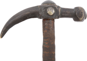 RARE 18TH CENTURY POLISH WAR HAMMER OBUCH - Fagan Arms
