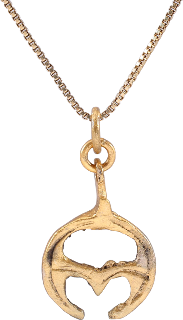 FINE VIKING LUNAR PENDANT NECKLACE, LATE 10th-11th CENTURY AD - The History Gift Store