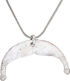 VIKING LUNAR PENDANT NECKLACE, 800-1050 AD - The History Gift Store
