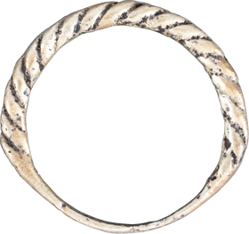 VIKING WARRIOR’S ROPED OR TWIST RING, C.866-1067 AD, SIZE 8 ¾ - The History Gift Store