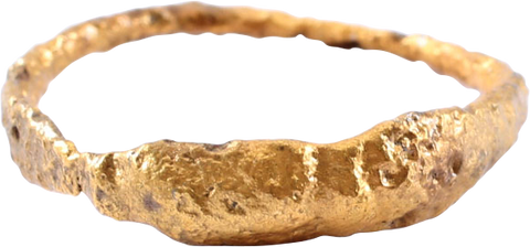 VIKING JORMUNGANDR RING, 8th-10th CENTURY AD, SIZE 7 ¾ - Fagan Arms