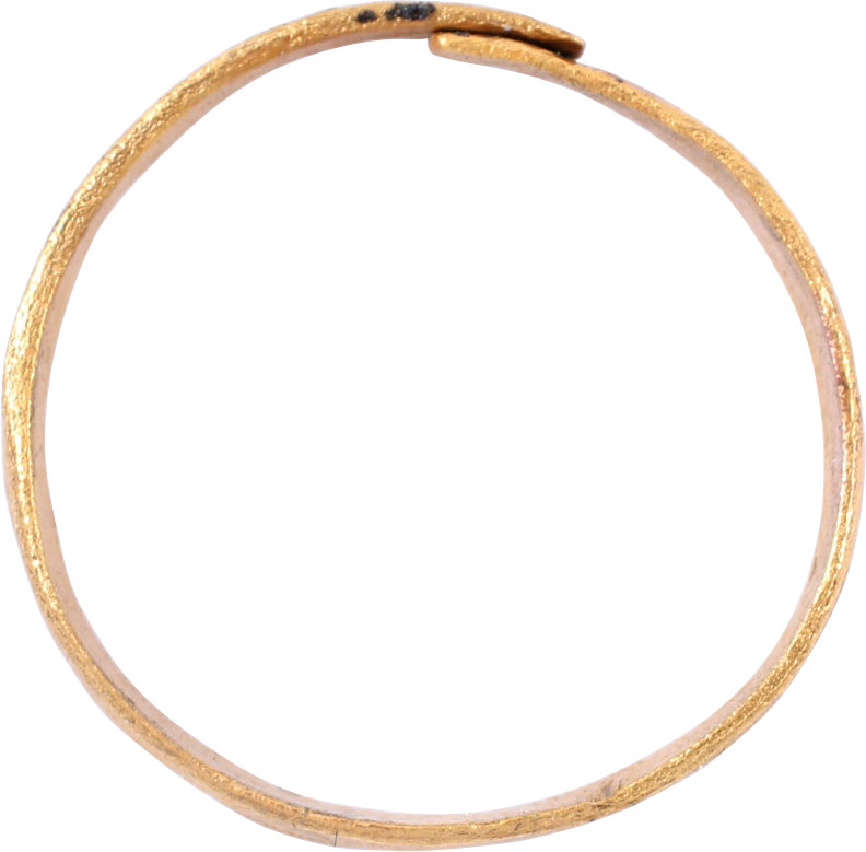 RARE VARIATION VIKING WEDDING RING 800-1000AD, SIZE 12 ¼ - Fagan Arms