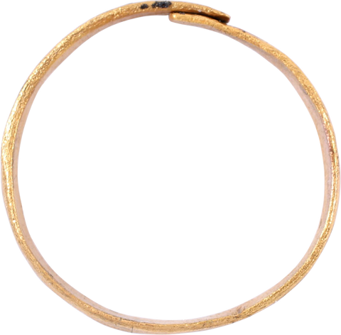 RARE VARIATION VIKING WEDDING RING 800-1000AD, SIZE 12 ¼ - Fagan Arms