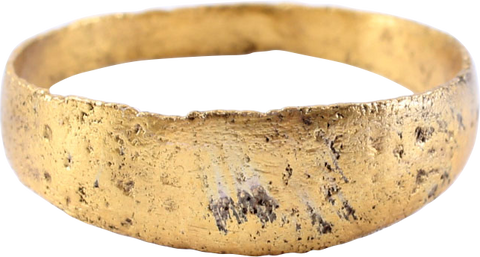 ENGLISH WEDDING RING, TUDOR PERIOD, SIZE 9 ¼ - Fagan Arms